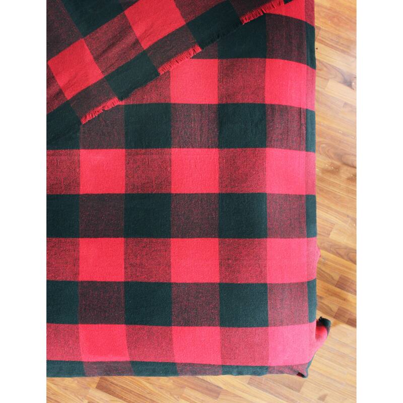 Buffalo Plaid Wool Blanket