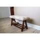 Rosanna Upholstered Wooden Bench - Thumbnail 1