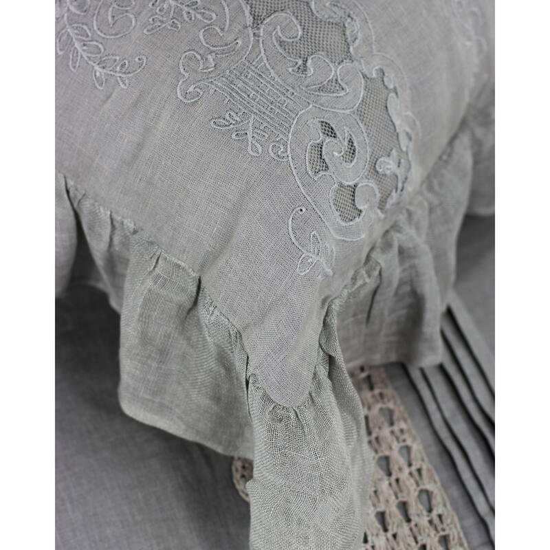 The Gray Barn Spring Field Linen Duvet Set