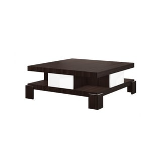 Strick and Bolton  Clarence Two-tone Coffee Table (Brown/White)