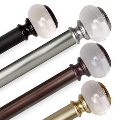 InStyleDesign Madelyn 1 inch Diameter Adjustable Curtain Rod
