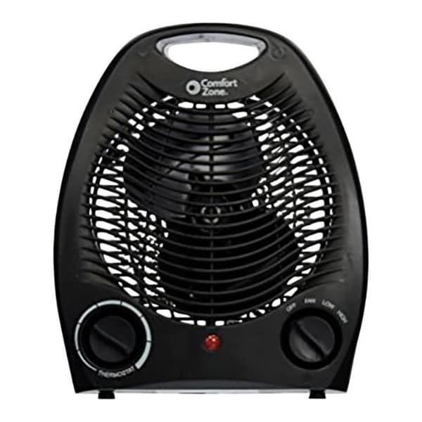 comfort zone heater fan
