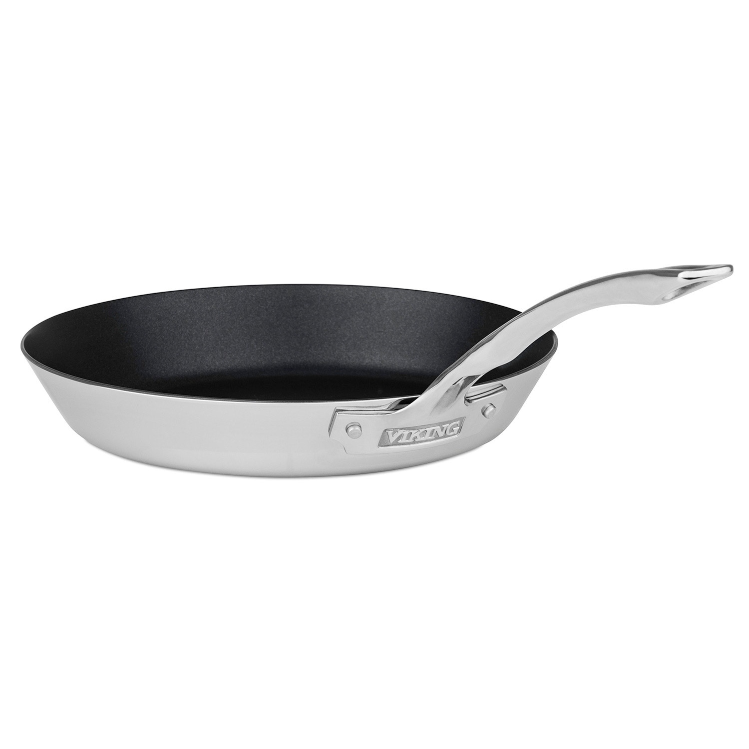 Viking Professional Nonstick 12 5-Ply Stainless Steel Covered Fry Pan
