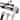 InStyleDesign Adeline 1 inch Diameter Adjustable Double Curtain Rod