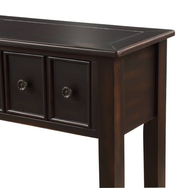 Shop Rustic Entryway Console Table 60 Long Sofa Table With Two