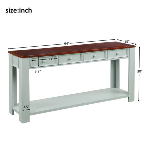 GZMR Console Table for Entryway Hallway Sofa Table Bed Bath & Beyond