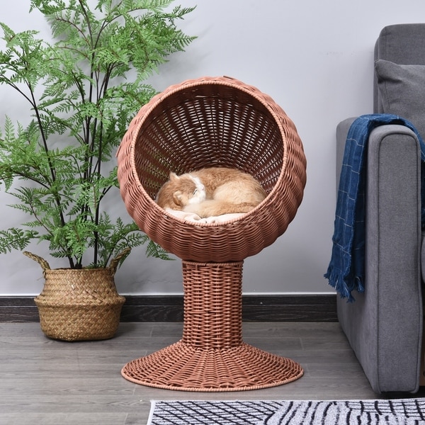 large enclosed cat bed