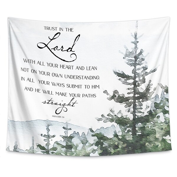 TRUST IN THE LORD Tapestry By Terri Ellis