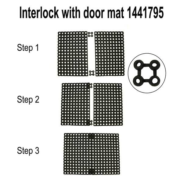 Shop Mats Outdoor Interlocking Rubber Floor Mat Anti Fatigue