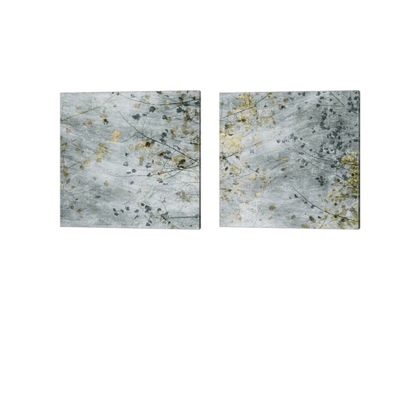 Sharon Chandler 'Seasonal Transition' Canvas Art (Set of 2)