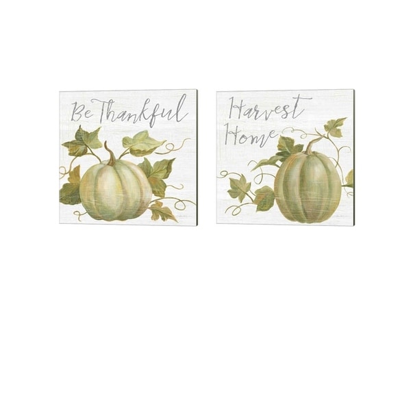 Silvia Vassileva 'Fall Splendor' Canvas Art (Set of 2)