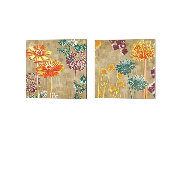 Tandi Venter 'Good Times' Canvas Art (Set of 2)