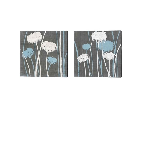 Maja 'Textile' Canvas Art (Set of 2)