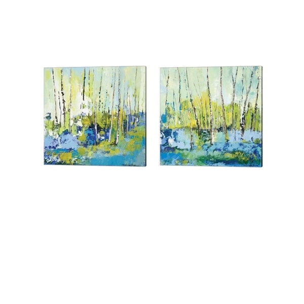 Tracy Lynn Pristas 'Summer Series' Canvas Art (Set of 2)