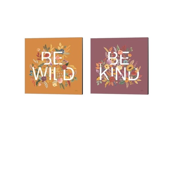 Laura Marshall 'Harvest Garden' Canvas Art (Set of 2)