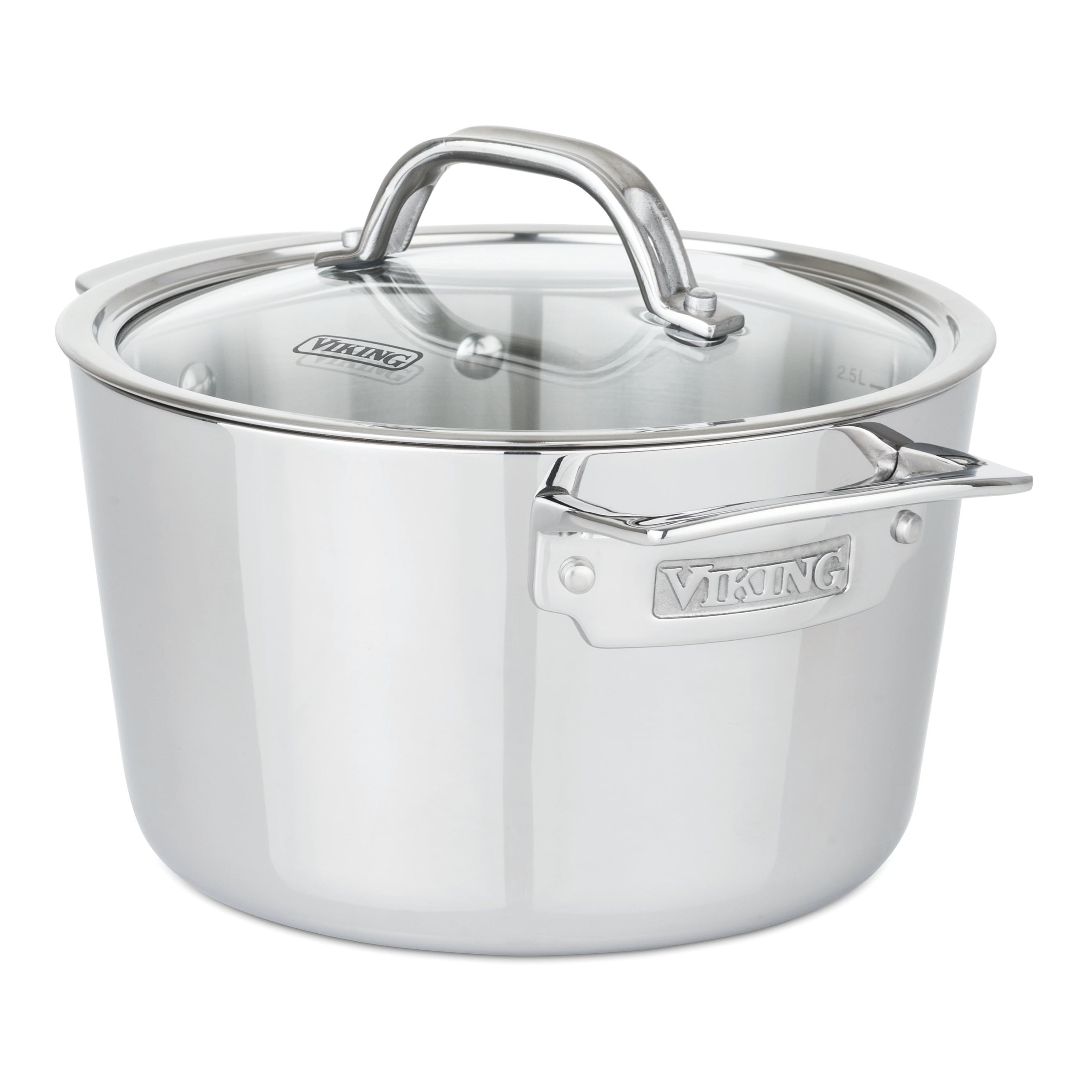 Calphalon 8 Quart Tri-ply Stainless Steel Stock Pot With Lid And