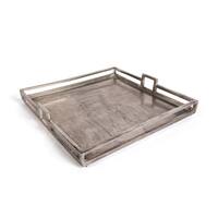 Florian Nickel Aluminum Tray