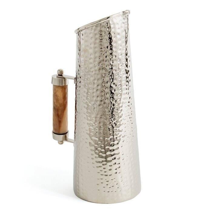 Nathaniel Hammered Nickel Pitcher
