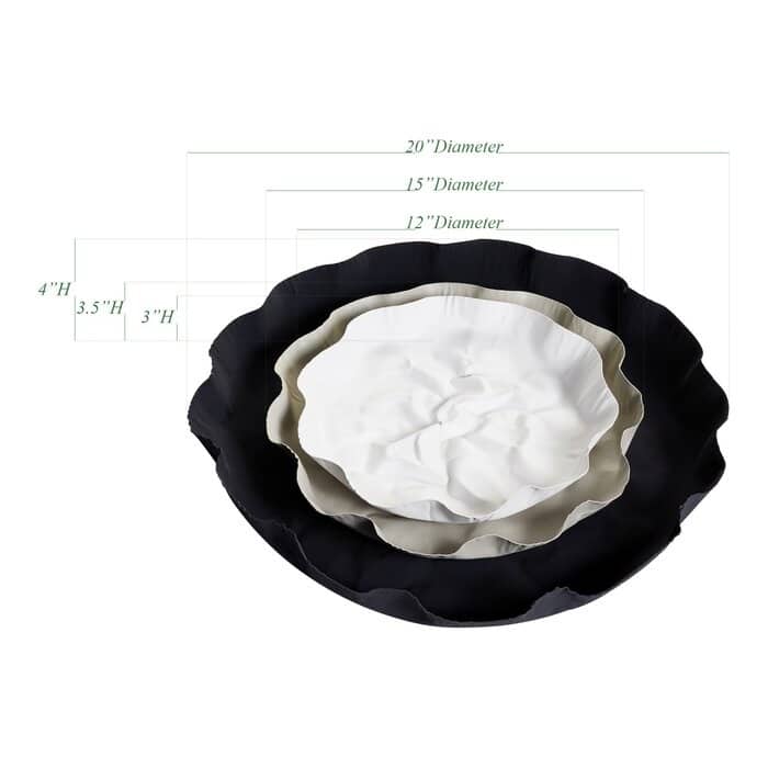Christofer 3 Piece Serving Tray Set