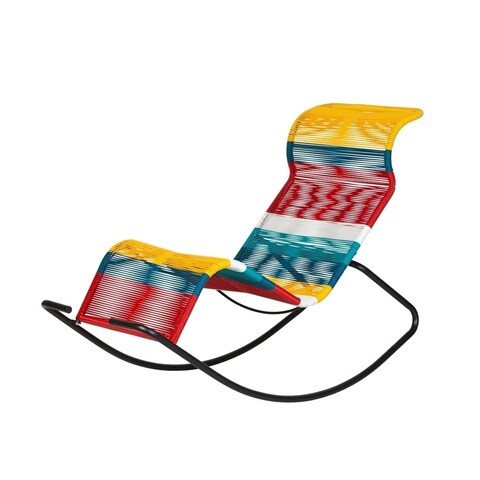 Kiwai Multicolor Acapulco Rocking Chair by Havenside Home