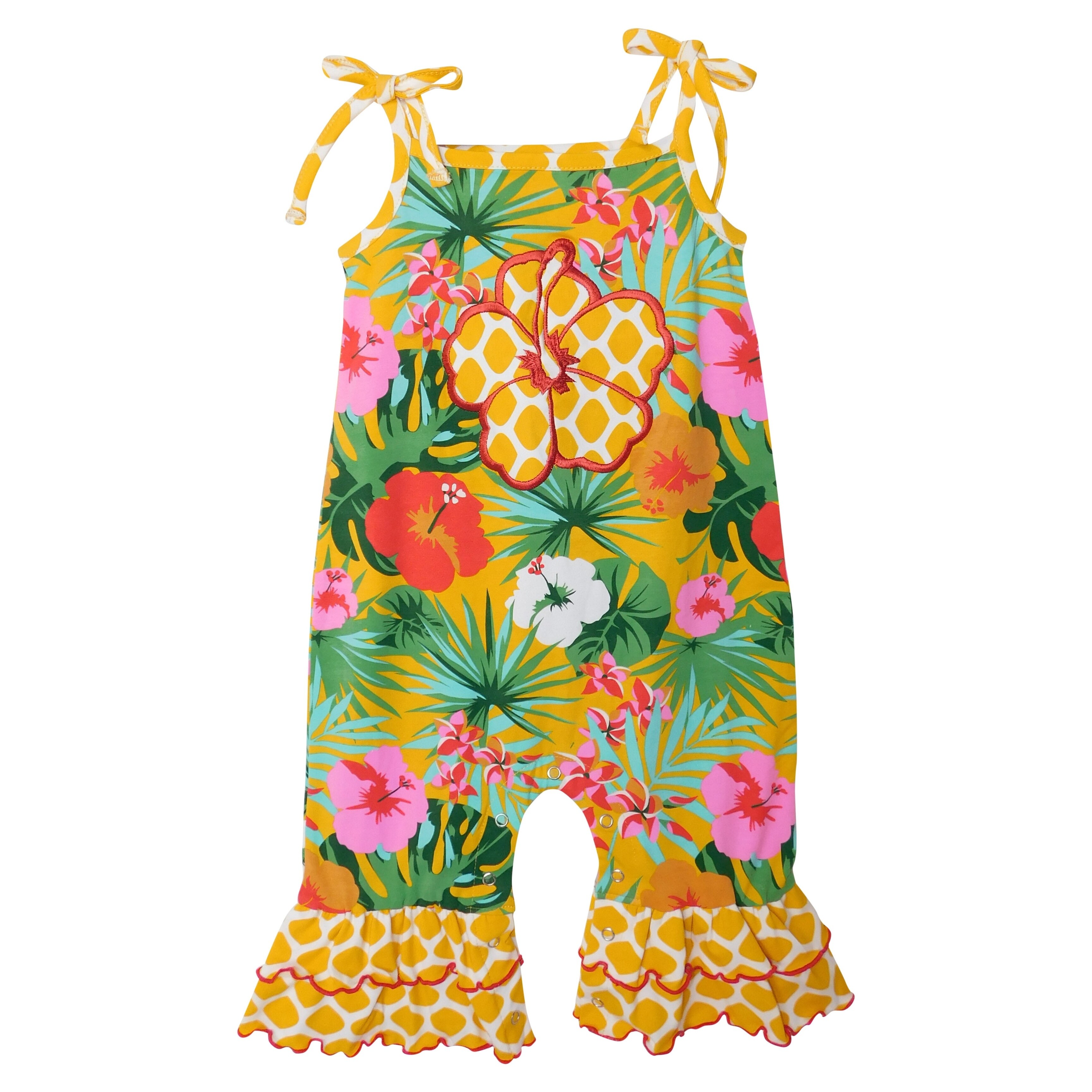 baby hawaiian romper