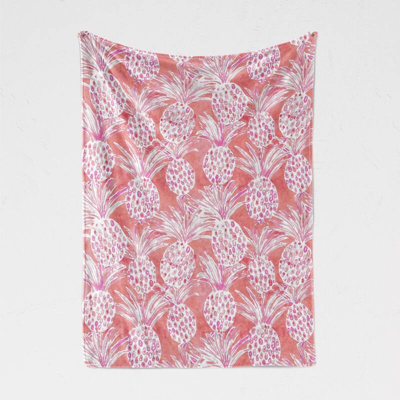 BARBARIAN by Barbra Ignatiev Printed Fleece Throw 50x60"