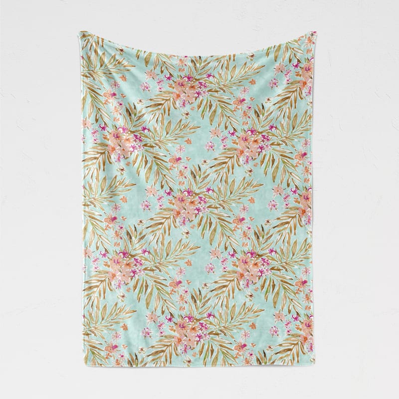 BARBARIAN by Barbra Ignatiev Printed Fleece Throw 50x60"