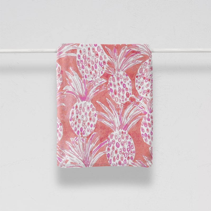 BARBARIAN by Barbra Ignatiev Printed Fleece Throw 50x60"