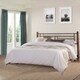 preview thumbnail 7 of 5, Carbon Loft Kamani Dark Brown Headboard