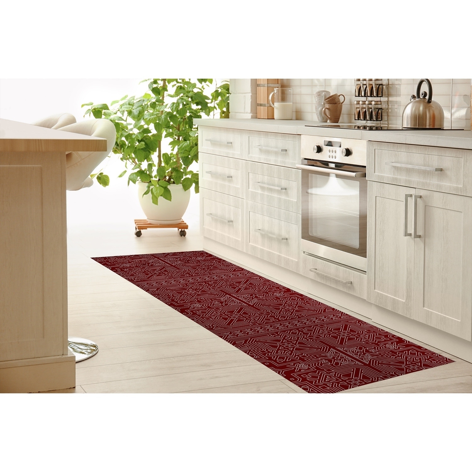 Provence Cushioned Kitchen Mat  Cushioned kitchen mats, Kitchen mat, Kitchen  mats floor