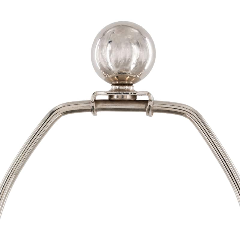 Maunie Antiqued Mid-Century Table Lamp - 23.5"H x 18"W x 18"D