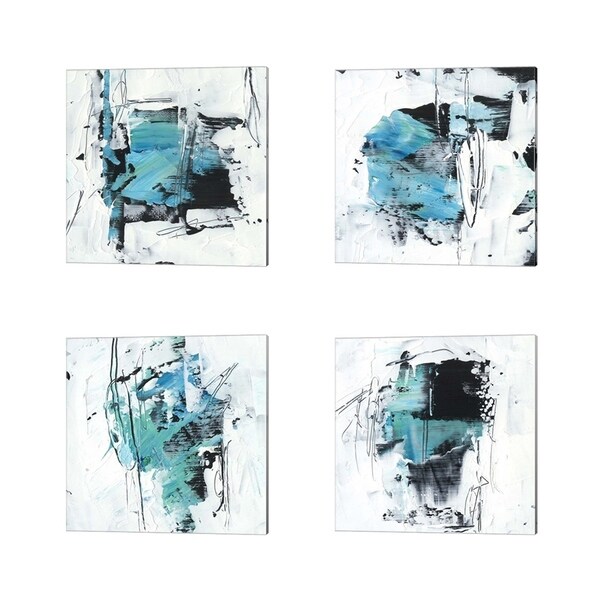 Ethan Harper 'Kinetic Form' Canvas Art (Set of 4)