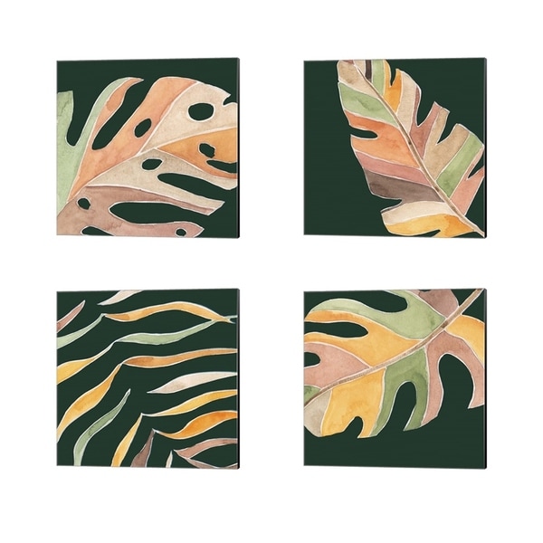 Melissa Wang 'Palm Grove' Canvas Art (Set of 4)