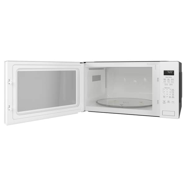 Shop Ge Profile 2 2 Cu Ft Built In Sensor Microwave Oven White