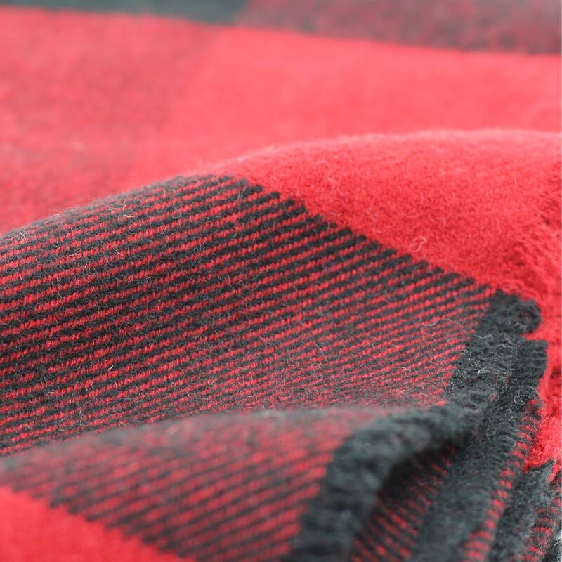 Buffalo Plaid Wool Throw