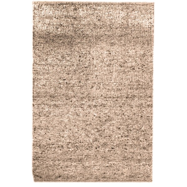 Shop MidCentury Mondern Solid Wool & Jute Berber Rug Overstock