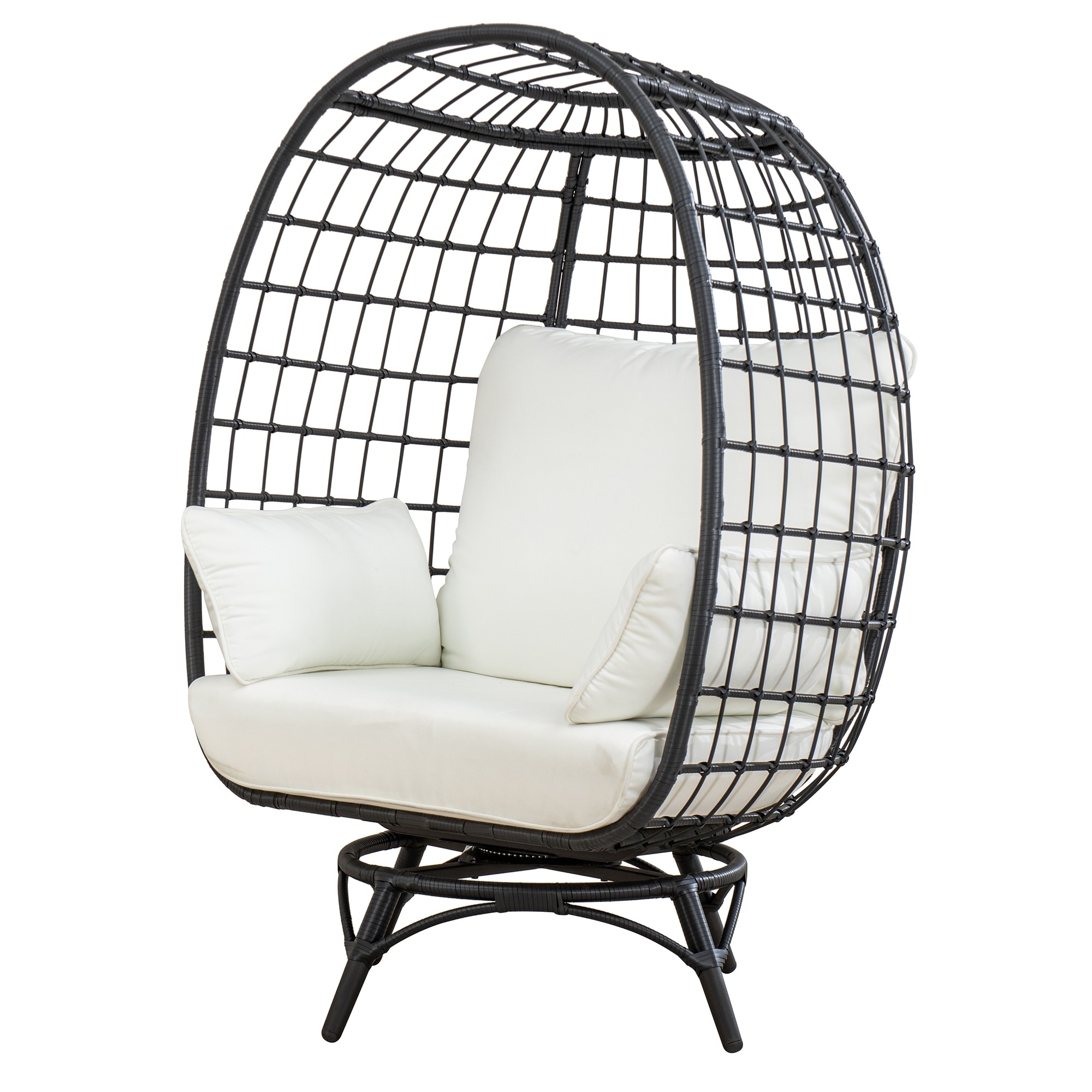 Sunjoy swivel cheap egg cuddle chair