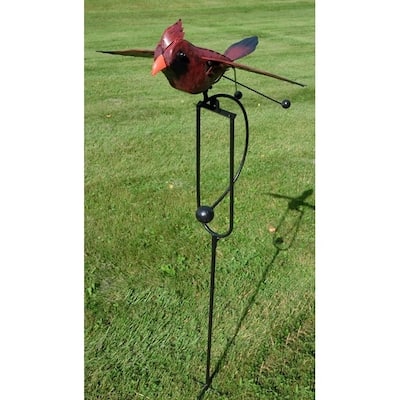 Iron Red Cardinal Swing Stake