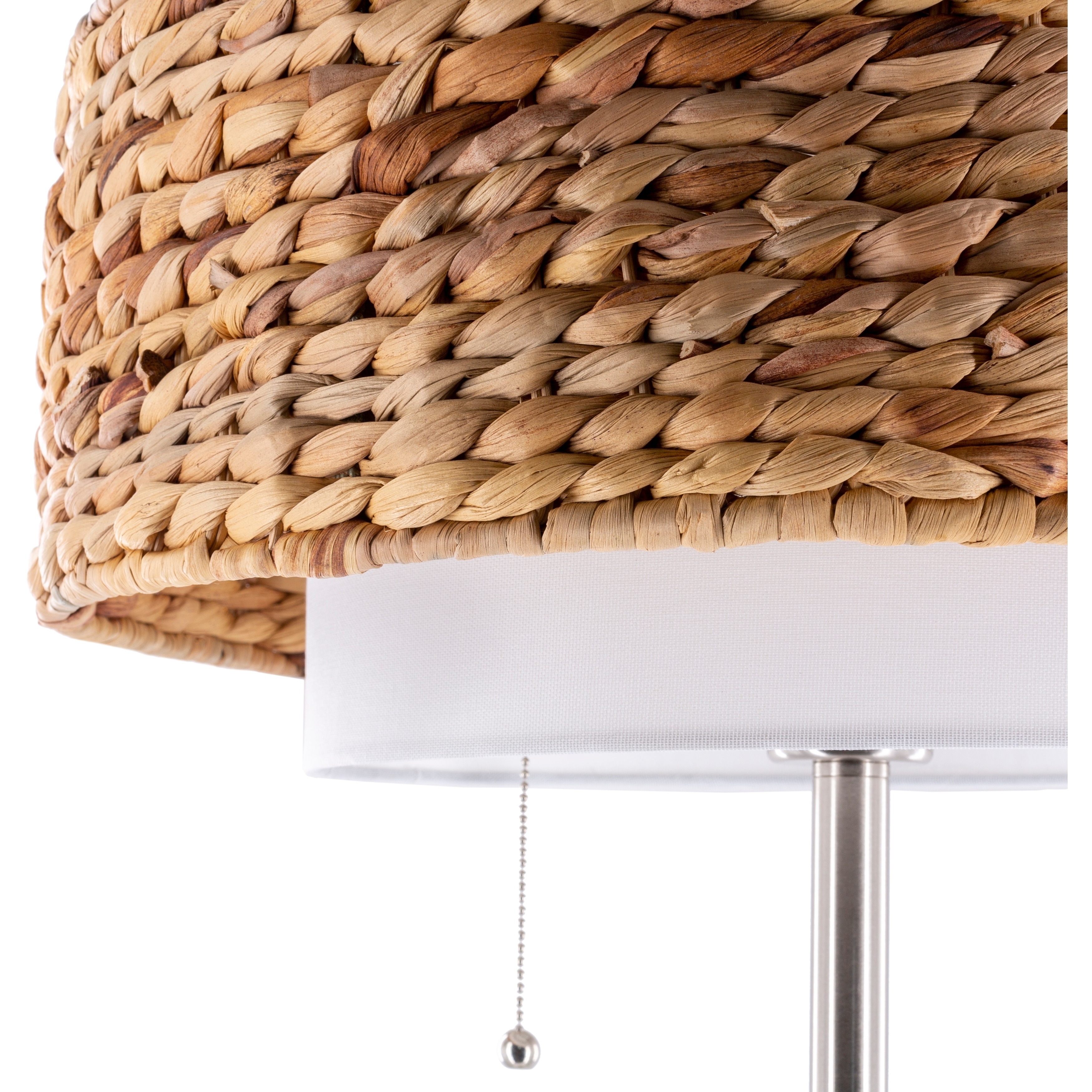 seagrass floor lamp