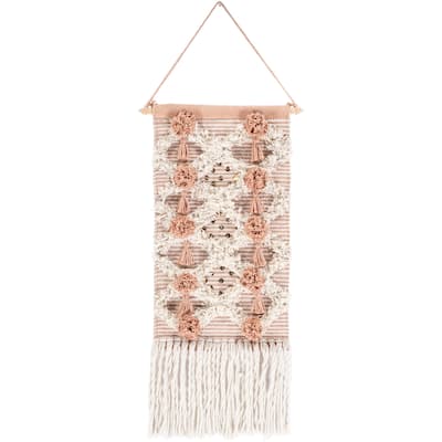 Artistic Weavers Stefania Hand Woven Sequined Wall Tapestry - 14" x 22"