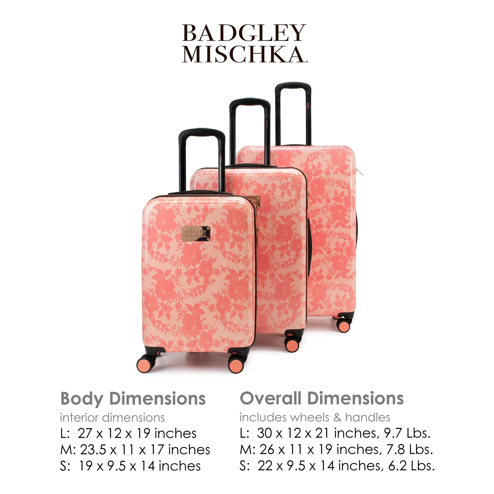 5 piece hard luggage sets