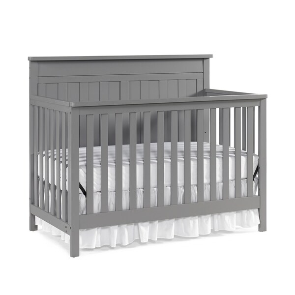 fisher price jaxon island crib in white and natural