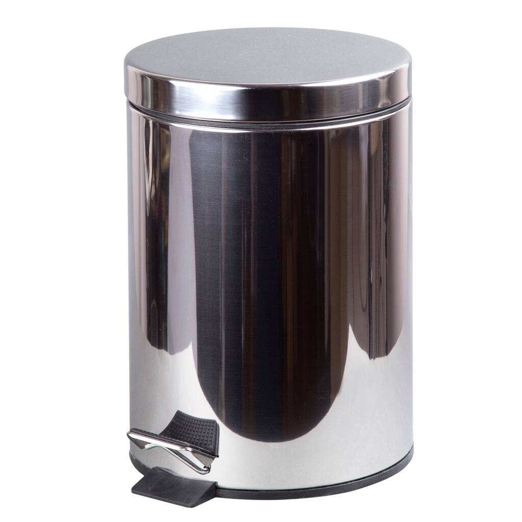 Creative Home 5 Liter Round Shaped Step On Trash Can