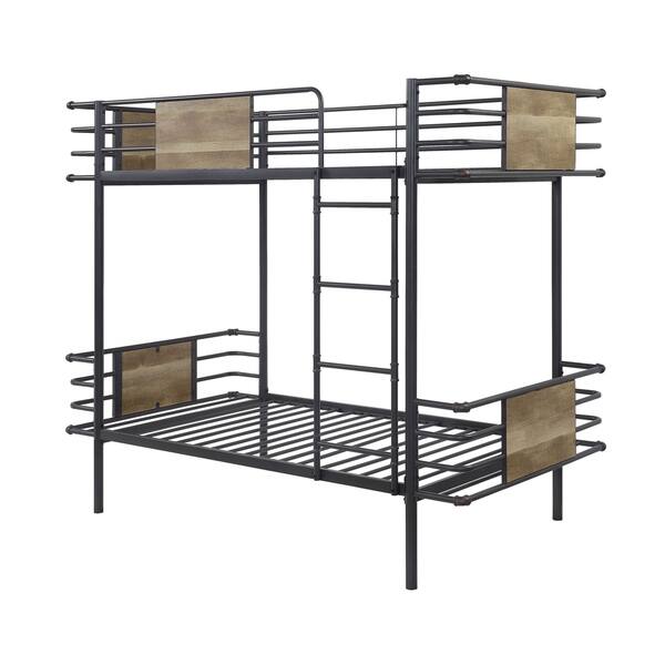 slide 2 of 3, Twin/Twin Bunk Bed