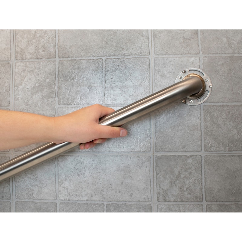 Keeney 1-1/4 in. Classic Stainless Steel Grab Bar, Exposed