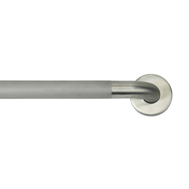 Keeney 1-1/4 in. Classic Stainless Steel Grab Bar, Concealed with Safety Grip