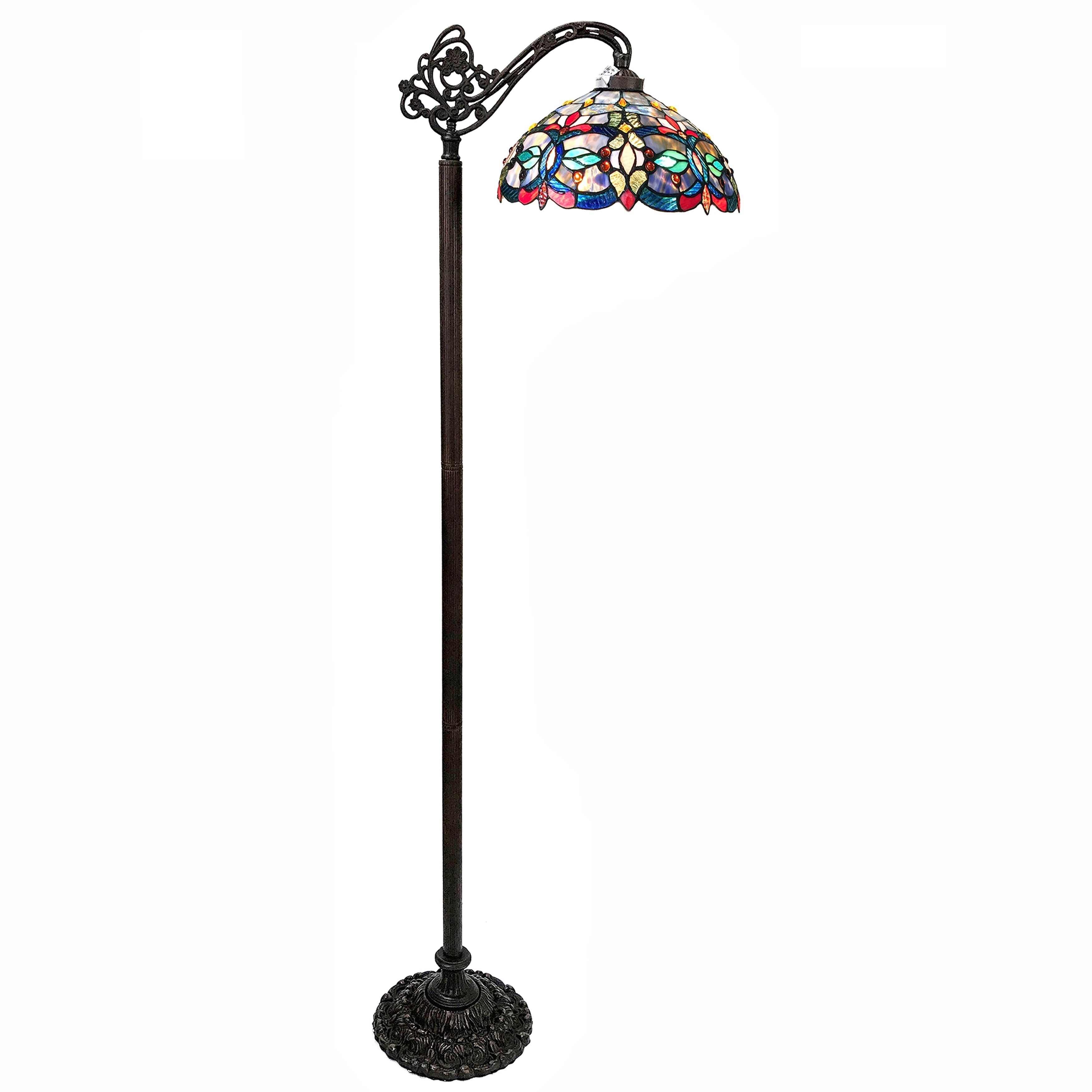 tiffany hanging floor lamp