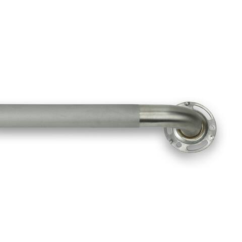 Keeney 1-1/4 in. Classic Stainless Steel Grab Bar, Exposed with Safety Grip