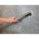 preview thumbnail 2 of 5, Keeney 1-1/4 in. Classic Stainless Steel Grab Bar, Exposed with Safety Grip