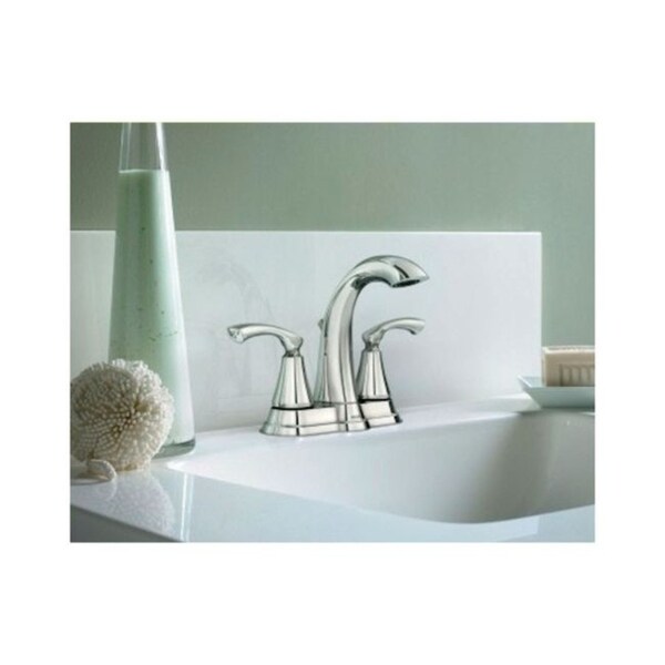 Moen Tiffin Waschtischarmatur – 2 Griffe, Hoher Bogen, Spot Resist Brushed Nickel, ADA-konform